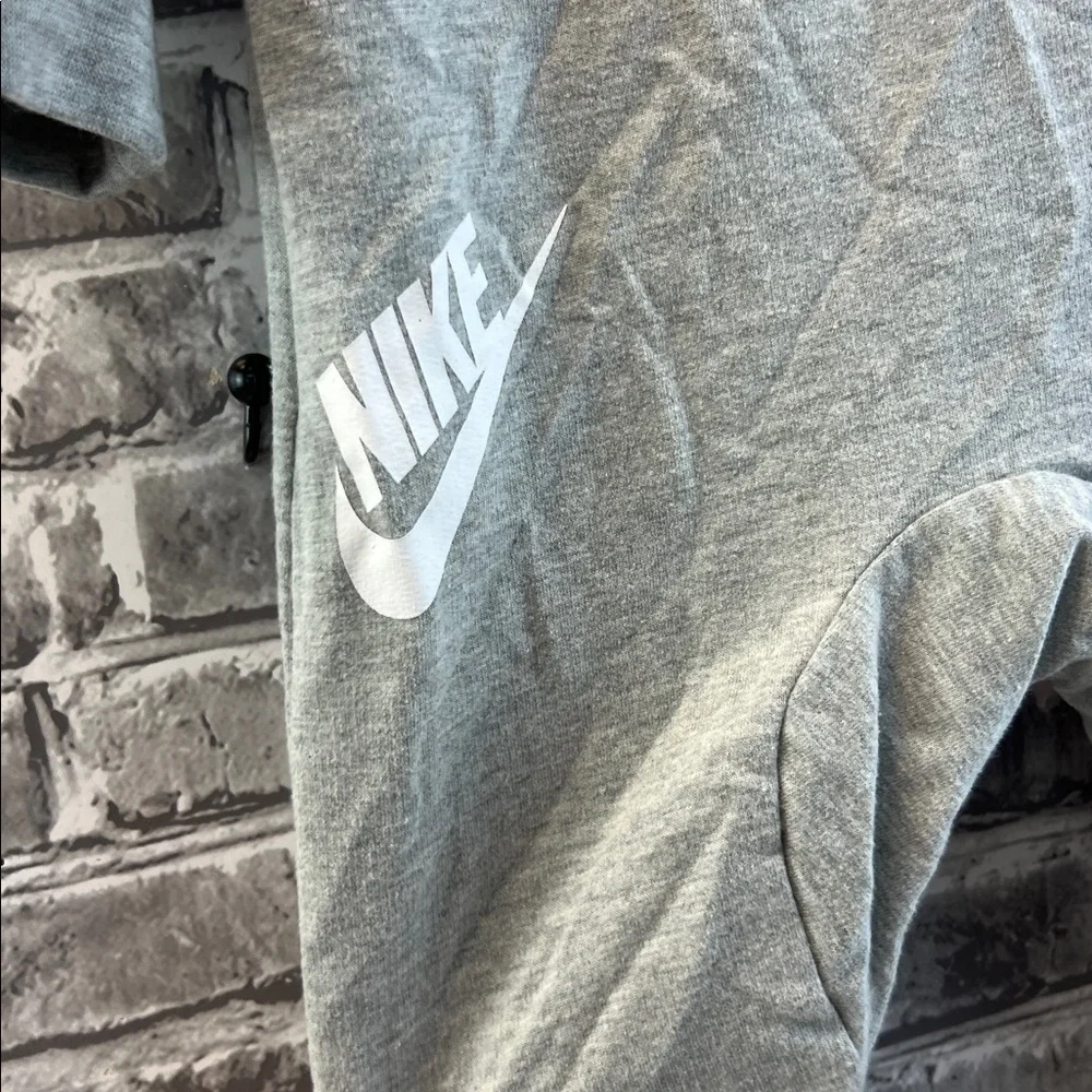 Nike Infant Gray Hooded‎ Romper